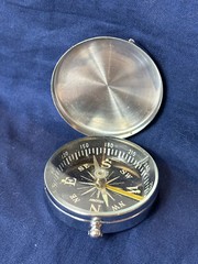 Vtg Broadway Compass Made In Japan Hiking Camping Direction Tool