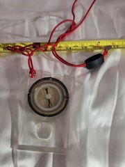 Map Pocket Compass & Ruler & Lanyard for Survival Kits