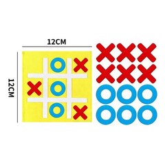 10pcs Felt For Tic For Tac Toe Game Set for Parent Child Interactive Play