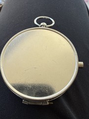 Vintage EDGE MARK Compass – Hunting, Travel – Japan Steel Case – DISPLAY