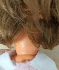 Play doll vinyl doll doll M Zapf 36 cm sleep eyes collector rarity Vintage