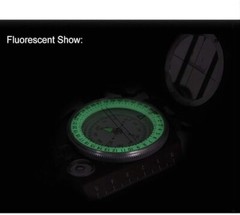 High Accuracy Waterproof Military Compass with Carrying Bag.