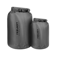 Waterproof Dry Bag 2 Pack/3 Pack, Lightweight Portable Dry Bags, 2 Pack – Gray