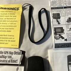 Lowrance GlobalMap 100 Marine Handheld GPS Receiver – Tested, Works.