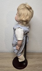 Wernicke Doll 42cm W.-Germany 1990/1 Human Hair Original Clothes Collectors