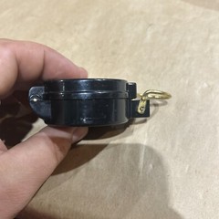 Vintage Engineer Lensatic Directional Compass Made in Taiwan Black