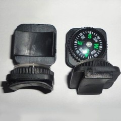 4pcs Mini Compass North Navigation Button for Paracord Bracelet Bag Strap Watch
