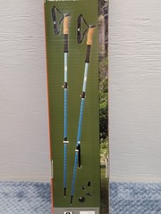 Ozark Trail Lightweight Carbon Fiber Adjustable Quick Lock Trekking Poles