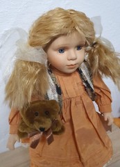 Country Dolls Creactiv Porcelain Doll 40 cm Limited Edition with Tag and…