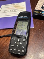 Lowrance GlobalNav 212 Hunting Camping Hiking Fishing Global Navigation Works