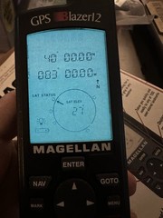 Magellan GPS Blazer 12 Satellite Navigator w/ Manual Outdoors/Hiking Tested