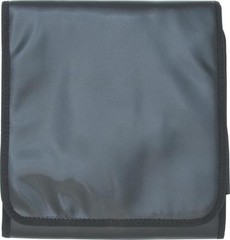 Knife Roll Rug Holds 12 Knives Pouch Case Black w/ Cloth Lining ac92