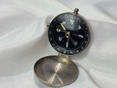 Vtg ATCO Compass Made In Japan Engraved “D”