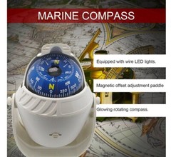 Electronic Nautical Sailing Marine Ship Naval Maritime Boat Liquid Ball Compass