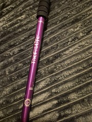 The Fit Life Duralumin Trekking Poles (Purple) Single Stick