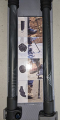 Cascade Mountain Tech Carbon Fiber Trekking Poles, 2 Pack Sealed