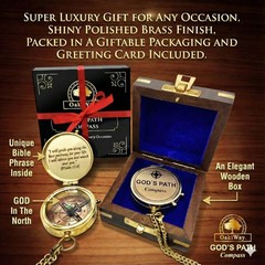 God Path Compass Communion Confirmation Gift Teenage Boys Religious Card
