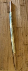 Rain stick, Hiking stick, Walking, Rainmaker, Unique, Vintage 48in, Cane