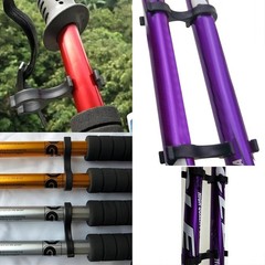Trekking Pole Tips Set with Rubber Protectors for Hiking and Outdoor Activities