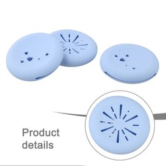 Practical and Portable Makeup Puff Case Silicone Puff Storage Box for Travel