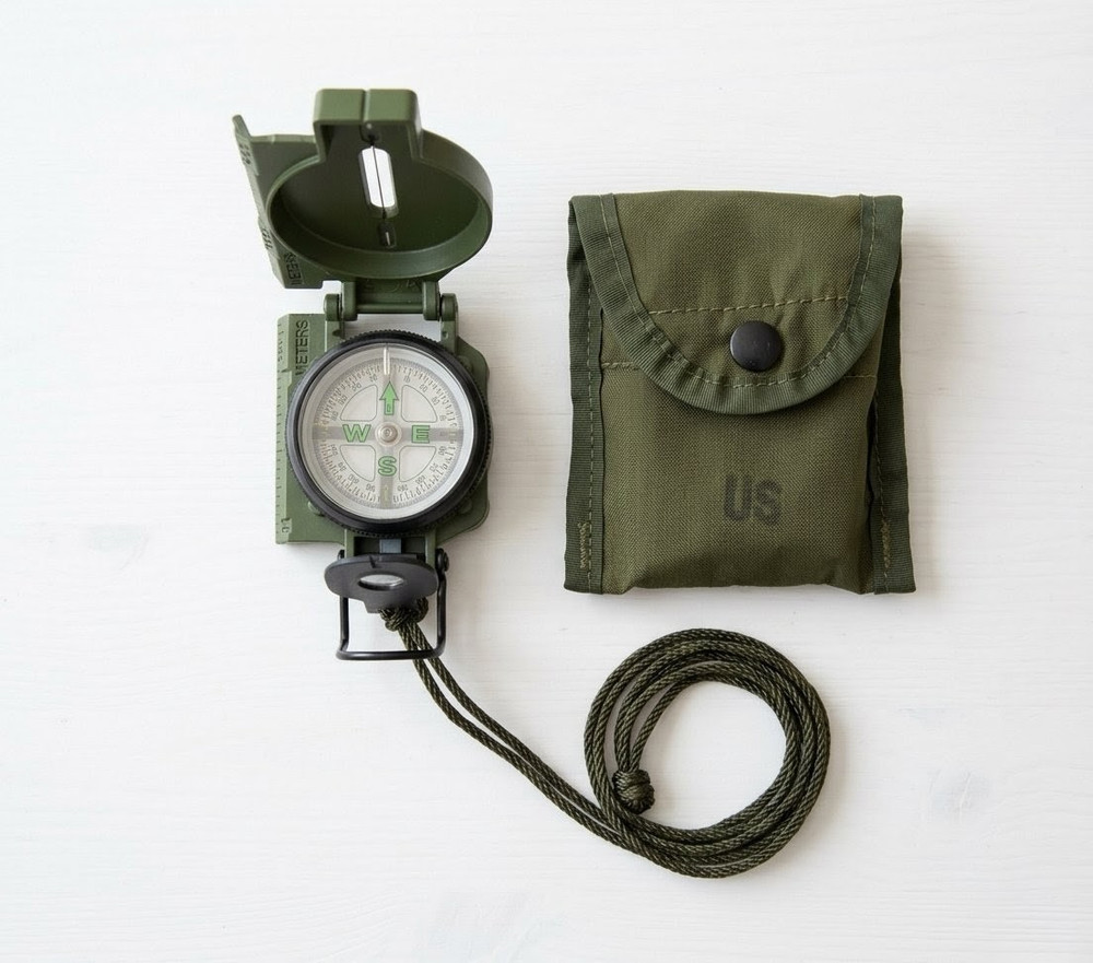 Cammenga Official US Military Lensatic Compass, Accurate Waterproof 3H working