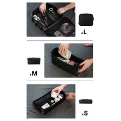 Outdoor Gear Organizer in Waterproof Material 36 12 17cm Lightweight Build