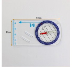 Liquid Filled Orienteering Navigation Map Compass Hiking Trekking Camping Scouts