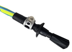 LEKI Walker XS Vario Walking Poles Gray Blue Green 80cm110cm