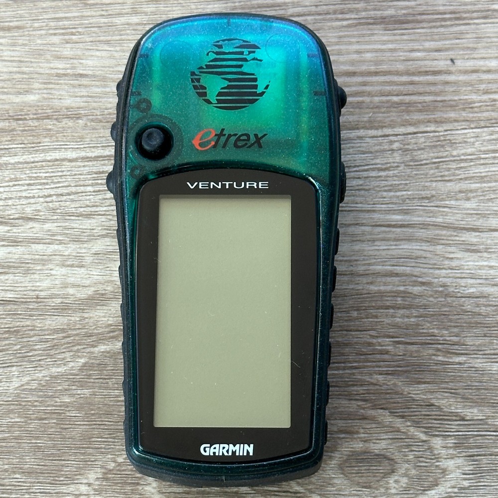 Garmin etrex Venture Portable Handheld Pocket GPS Green Geocaching Hiking