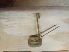 Vintage Brass Belt Compass