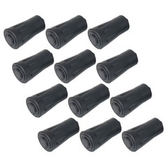 12 Pcs Tip Alpenstock Non-Slip Cover Walking Pole Accessories