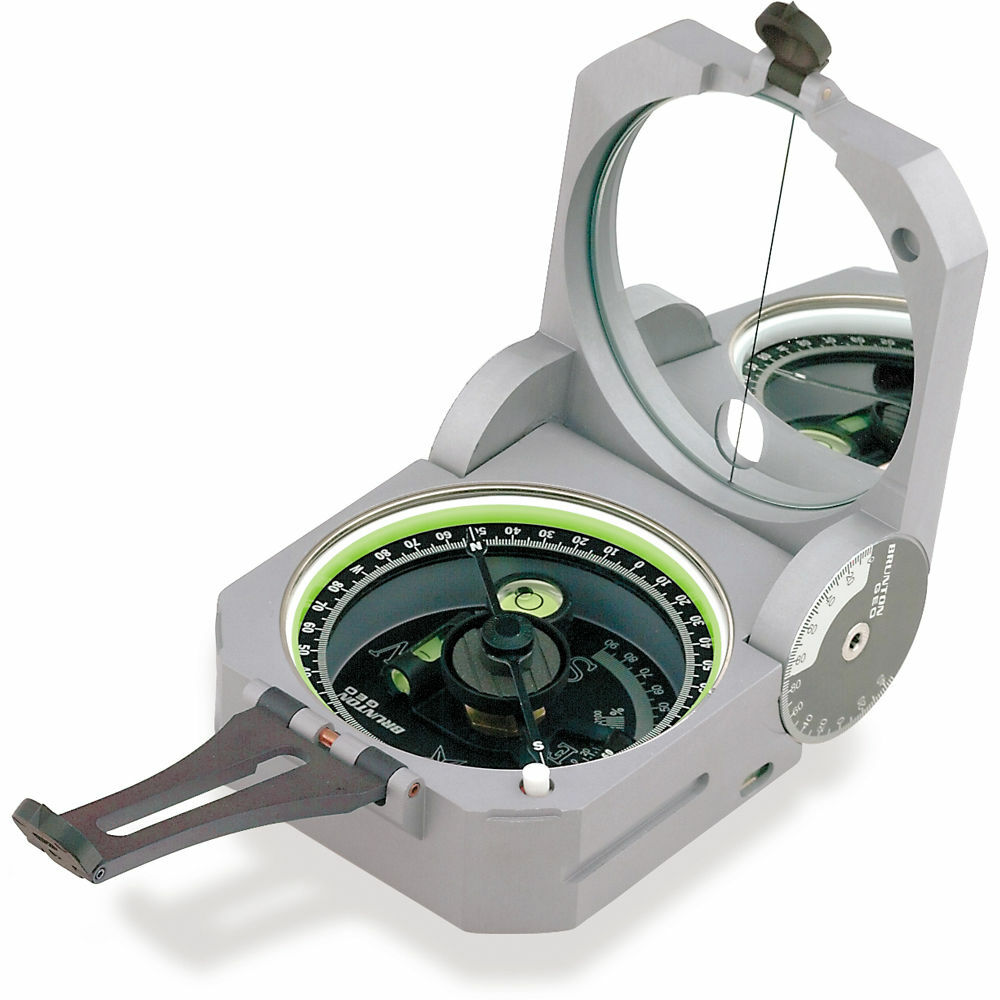 BRUNTON F-5010 Pocket Transit Compass 0-360 Scale NEW