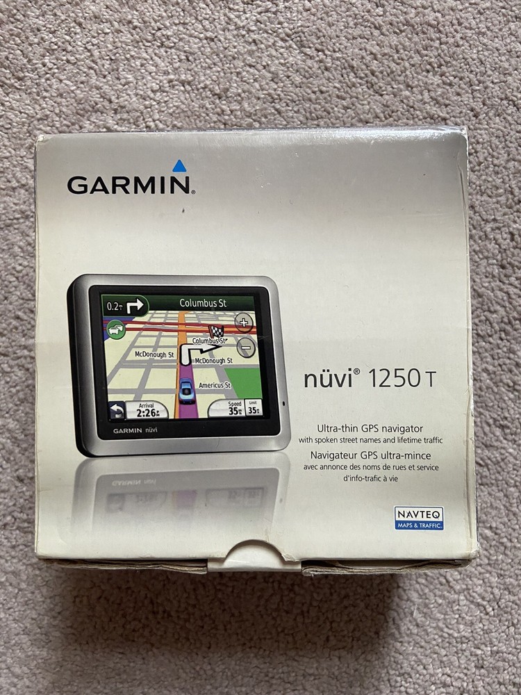 Garmin nüvi 1250T 3.5-Inch Portable GPS Navigator with Traffic