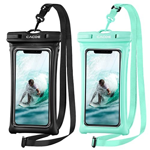 [Floatable] Floating Universal IPX8 Up to 7.0″-Floatable Black+Green