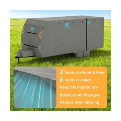 RV Covers for Travel Trailers, 22-24ft Heavy Duty Camper Cover, 7 Layers Extr…