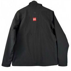 Mountain Hardwear Black Softshell Jacket with Perlo Patch Large