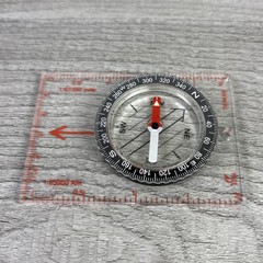 Vintage Silva System Compass with Ruler