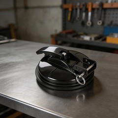 Vacuum Suction Cup Anchor for Camping Gear Securing on Smooth Surfaces