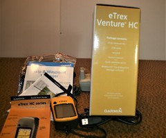 GARMIN ETREX VENTURE HC GPS UNIT, NEW IN BOX
