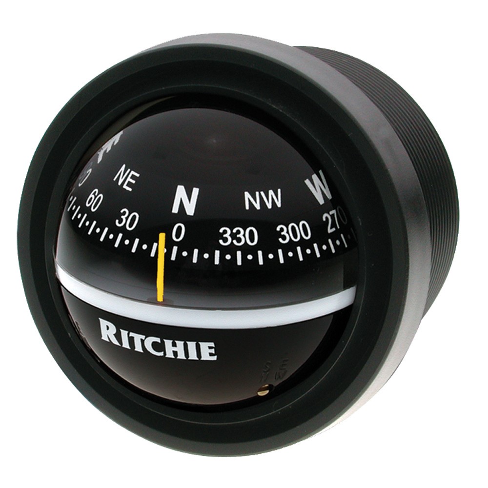 Ritchie V-57.2 Explorer Compass – Dash Mount – Black V-57.2 UPC 010342160614