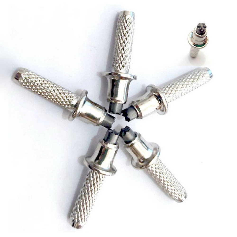 5Pcs Replacement Rod Alpenstocks Tip Trekking Poles Tip Universal Trekking Poles