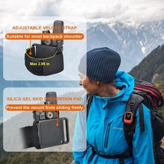 Garmin inReach Mini Backpack Tether – Black-~