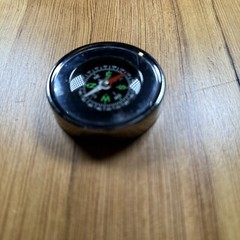 Boxed Decorative Metal Pocket Compass 2 inch in Metal Presentation Box