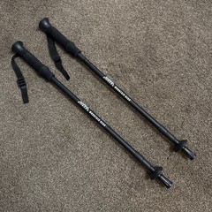 Sierra Mountain Gear Adjustable Hiking Walking Sticks Trekking Poles Pair