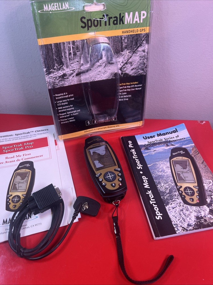 Magellan Sport Trak Pro Handheld GPS For Hiking Fishing Camping Hunting Untested