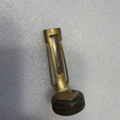 Vtg TRU NORD Brass Compensated Compass, V E Budlong, Brainerd, Minn. w/Pin Clip