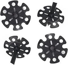 Walking Stick Tips Rubber 4Pcs Trekking Pole Tips Replacement- Rubber Feet for H