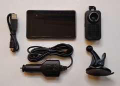 GARMIN Nuvi 3750 GPS Navigation with Suction Cup Speaker Mount