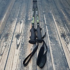 PAIR of REI Co-Op PEAK UL Compact Carbon Fiber 125cm Hiking Trekking Poles