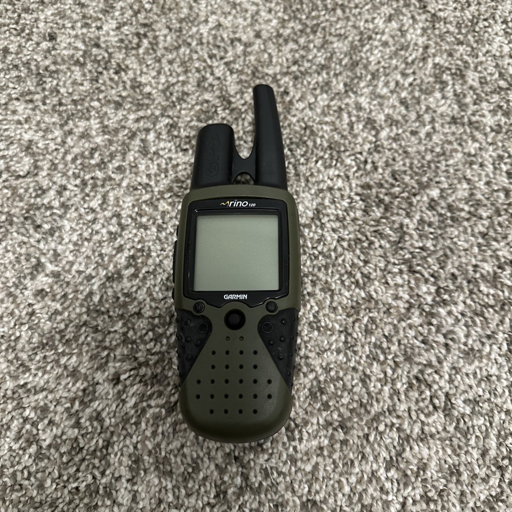 Garmin Rino 120 Handheld GPS – Parts AS IS NO Returns, Does NOT turn on